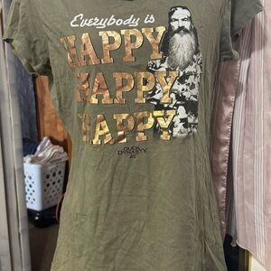 Olive Graphic Tee From Duck Dynasty Size 2xl (PLEASE READ DESCRIPTION)